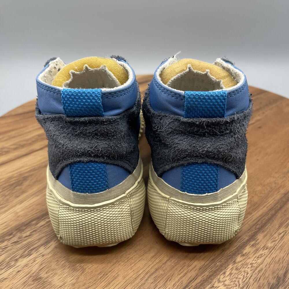 Brandblack Shoes Womens 6 Vibram Mega Grip Leather Suede Walking Hiking Hi Tops View 4